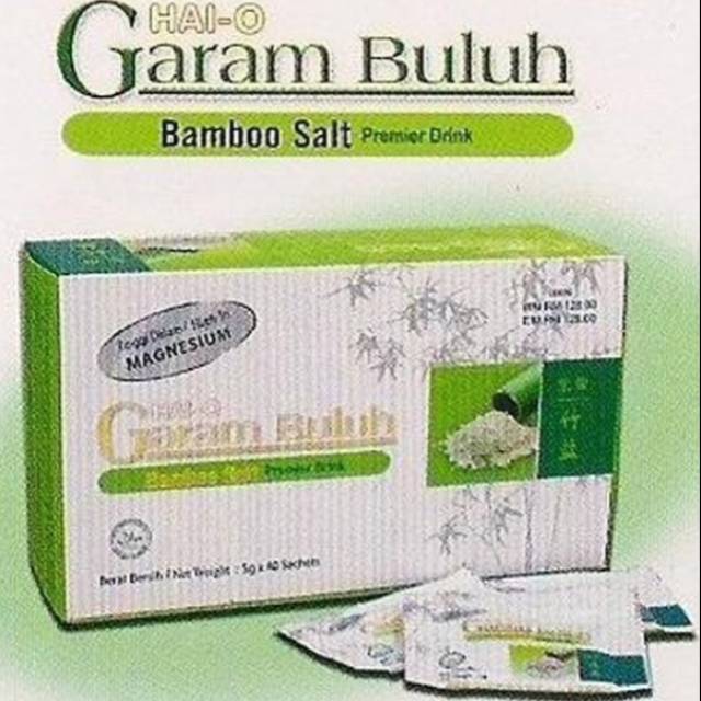 

Garam buluh Bambu salt Original isi 30sachet