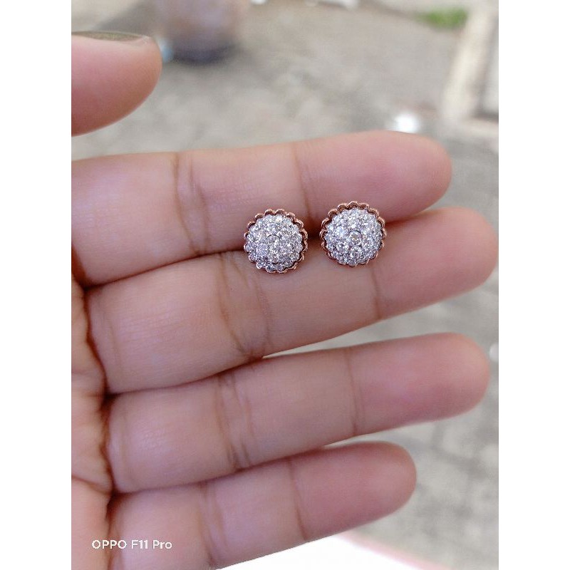 Anting/giwang berlian eropa asli murah kdyd
