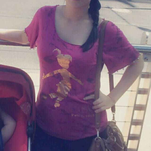 Kaos tinkerbell pink disneyland original