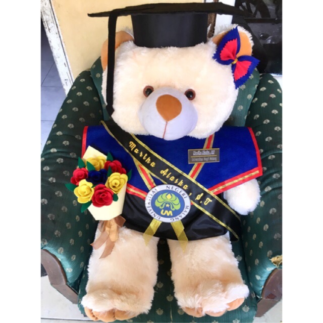 Boneka Wisuda Jumbo 1 meter