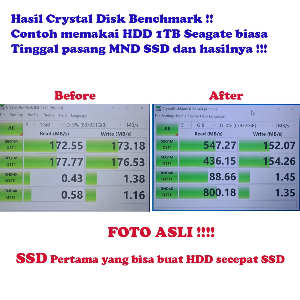 New SSD NVME M.2 MND Gold 128GB - 256GB SSD MEMPERCEPAT HDD ANDA