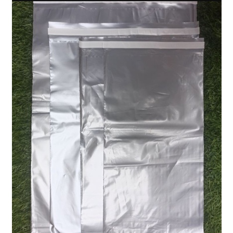Polymailer Hitam Glossy Tebal 40x50cm isi 50/polymailer plastik packing/polymailer motif/polymailer