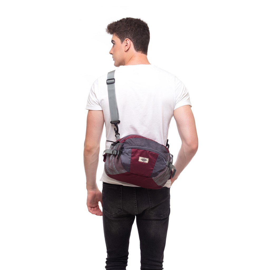 HEYLOOK TAS SELEMPANG PRIA WAIST BAG TRACKING OUTDOOR PRIA HEYLOOK