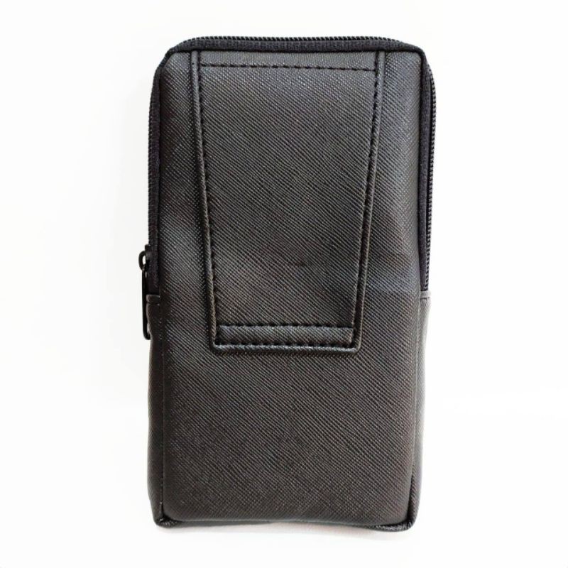 Dompet Hp 6/5 inci Jumbo Sarung Handphone Tas Pinggang Pria Cover hp