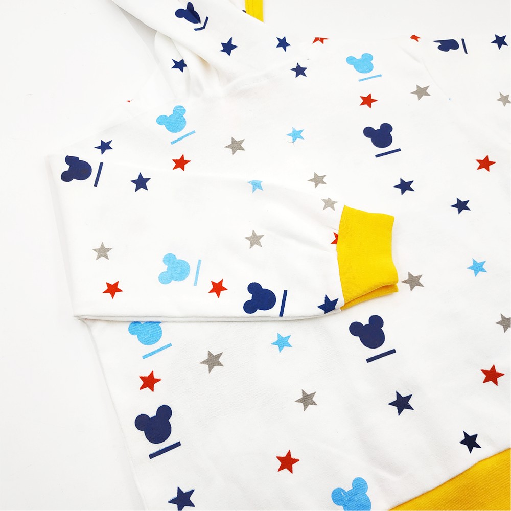 Wakakids Jaket Bayi Anak Laki Laki dan Perempuan Unisex Usia 6 - 12 Bulan Motif Star Bear 3753-1