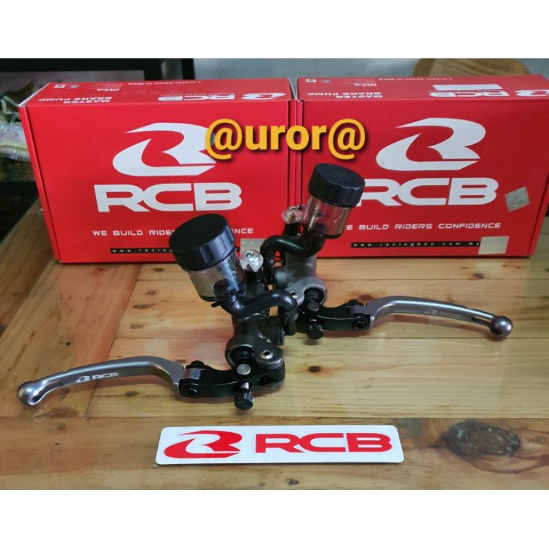 Jual MASTER REM RADIAL RCB S1 17 MM FORGED SET KIRI & KANAN WARNA ...