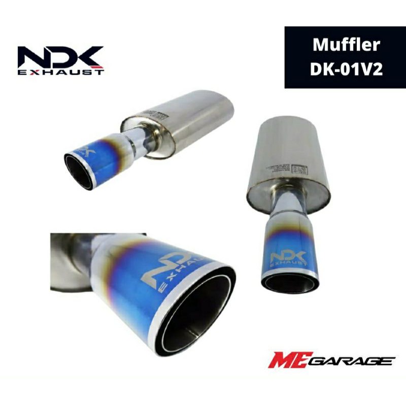 Knalpot NDK Exhaust DK-01V2 Knalpot Mobil Avanza Brio Jazz Yaris