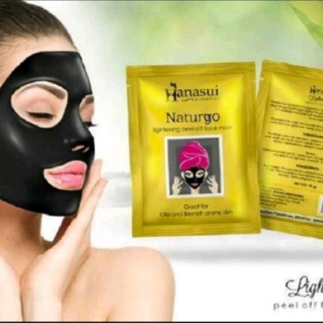 HANASUI NATURGO  MASKER MASK NATURGO BPOM HANASUI WAJAH