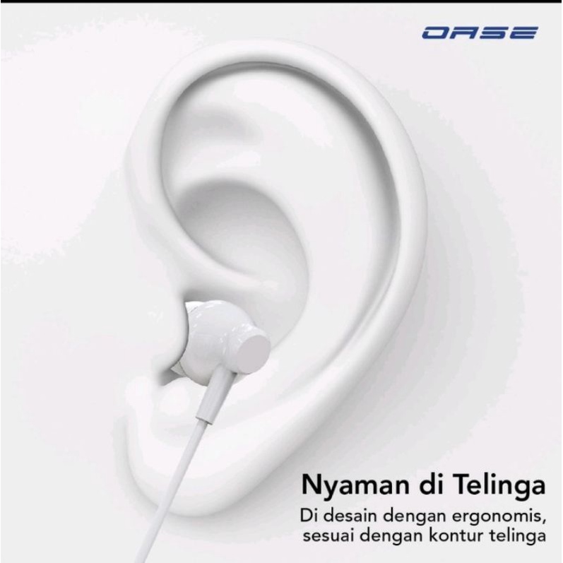 Headset Earphone OASE TK3 Original Garansi Resmi