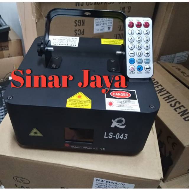 Laser Party Disco panggung Lighting REDSUN LS-043