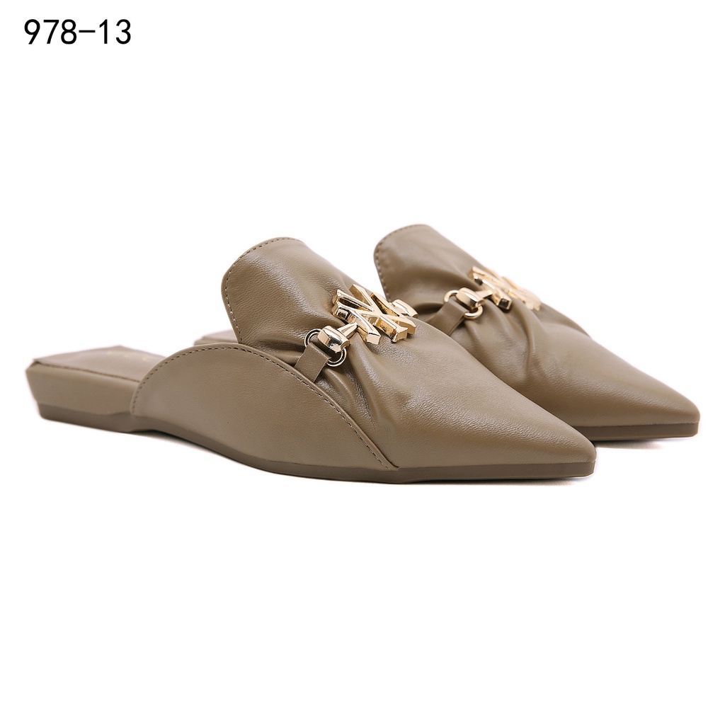 GC NY Leather Flat Shoes #978-13