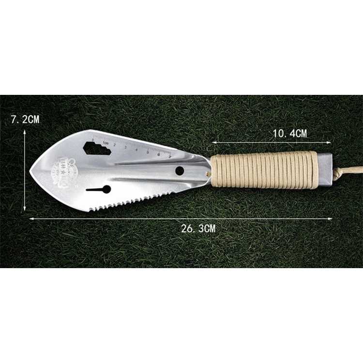 Chinlin Spade Sekop Tactical Self Defense Pisau Gergaji - DW-452