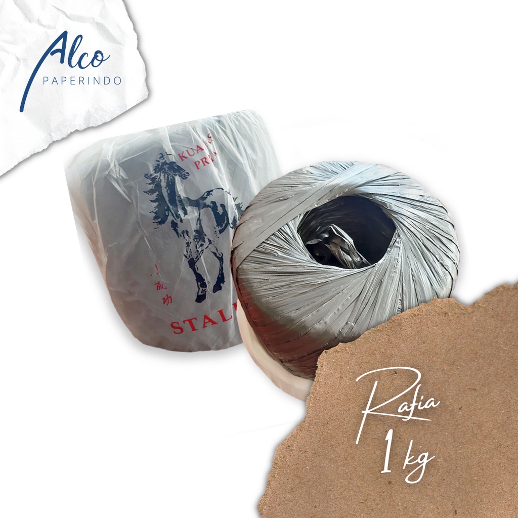 

Tali Rafia 1 kg MURAH & KUAT