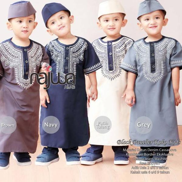 Paling Disukai.. Baju muslim anak laki laki size adik dan kakak. Couple muslim koko adik dan kakak