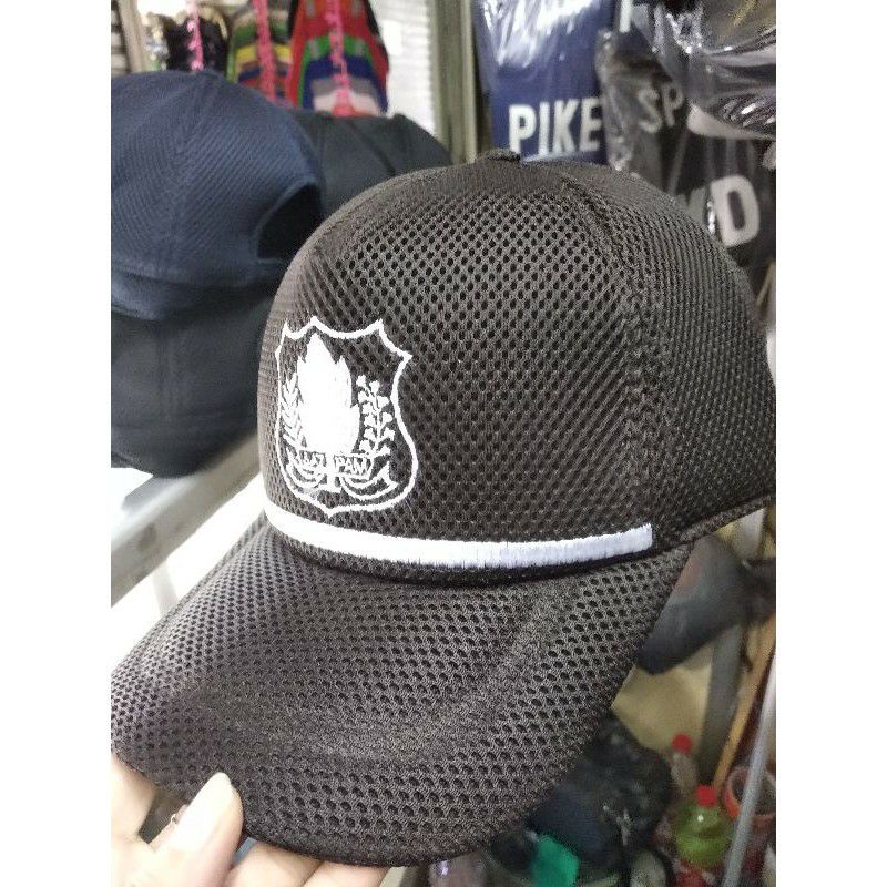 Topi Satpam Terbaru/Topi Satpam Coklat/Topi Security  Coklat