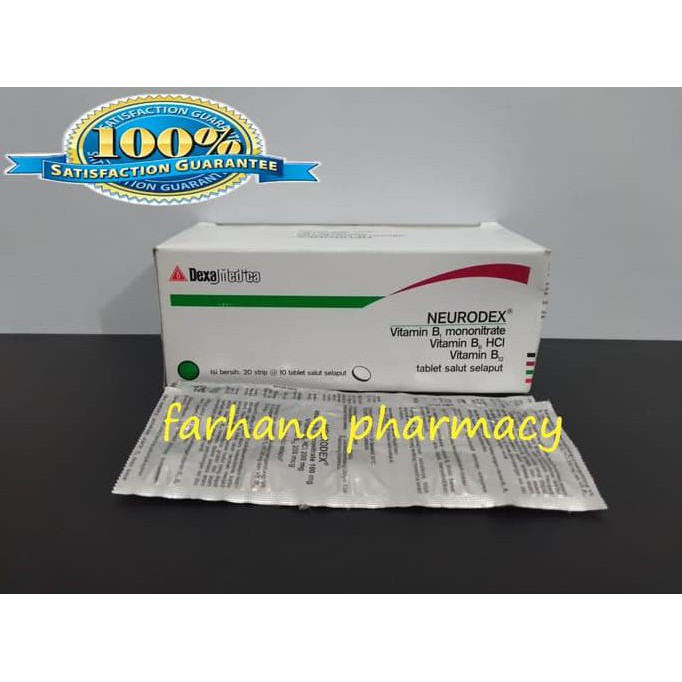 neurodex / neurobion / vitamin otot saraf / obat anti kebas atau baal
