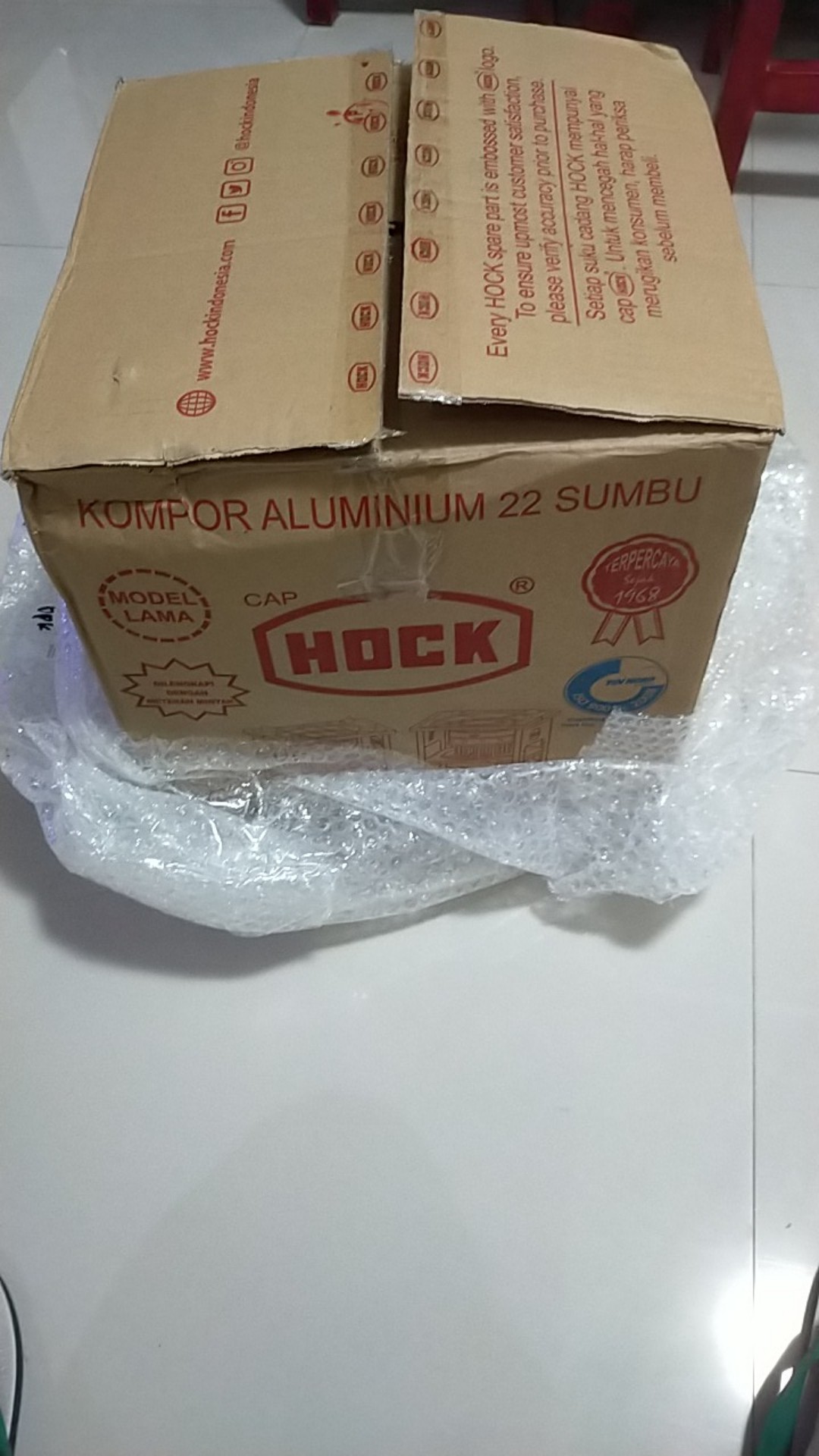 Hock Kompor Minyak Tanah Aluminium 22 Sumbu Model Lama Kar22ml