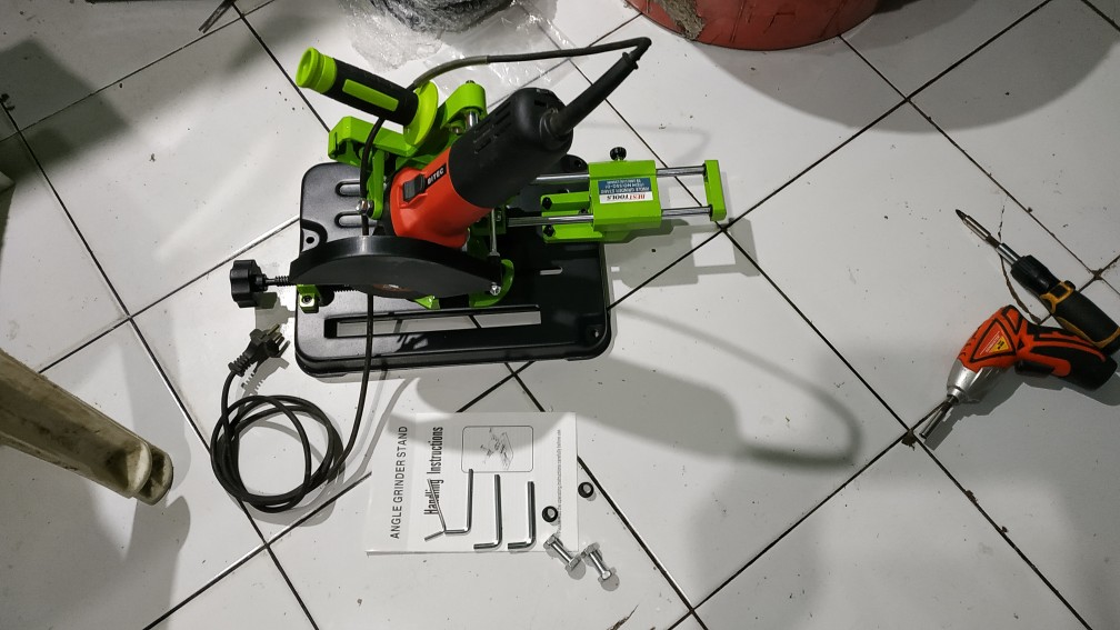 Sliding Grinder Dudukan Gerinda Dorong Sliding Grinder Stand