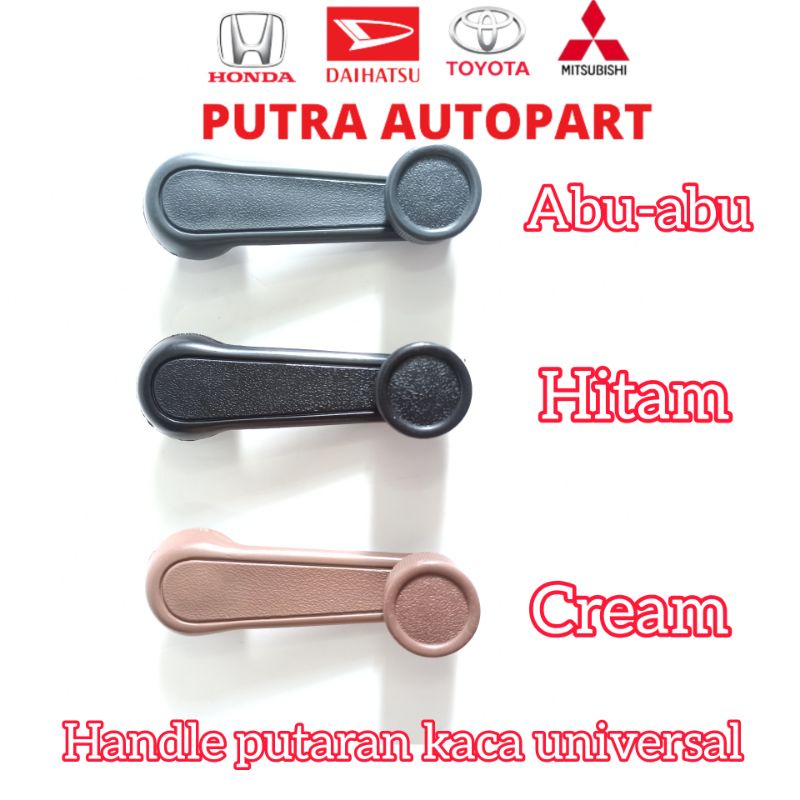 handle putaran kaca mobil universal