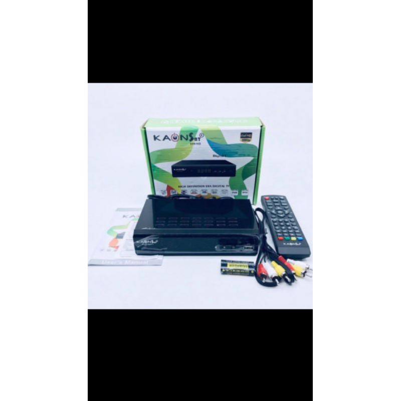set top box kaosat resiver antena bisa internet youtube.nonton tv tanpa semut dan berbayang