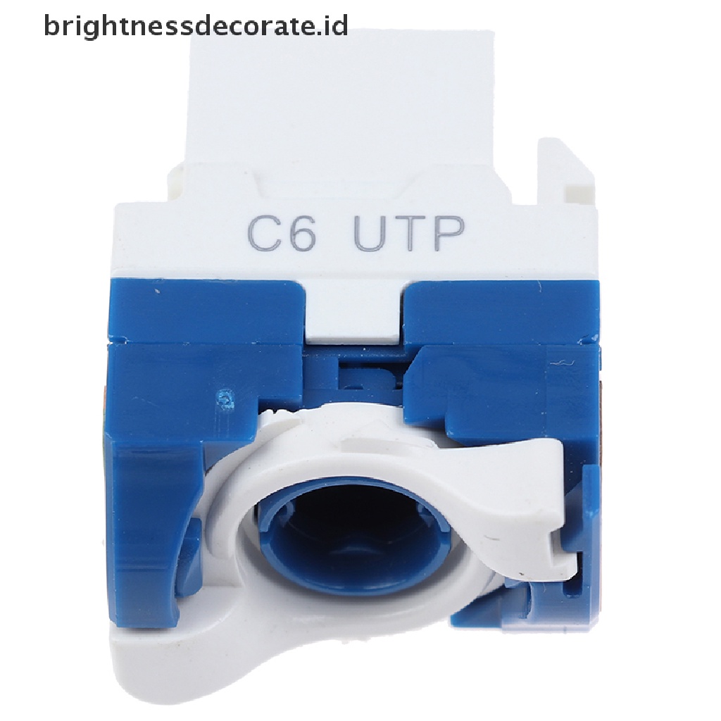 (Birth) 1pc Modul Informasi Jaringan Cat6 Rj45 Untuk Komputer