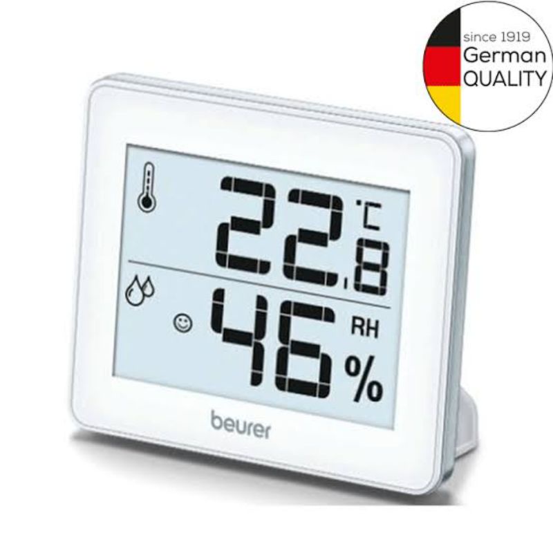 Thermo hygrometer digital ruangan Beurer Wellbeing HM 16