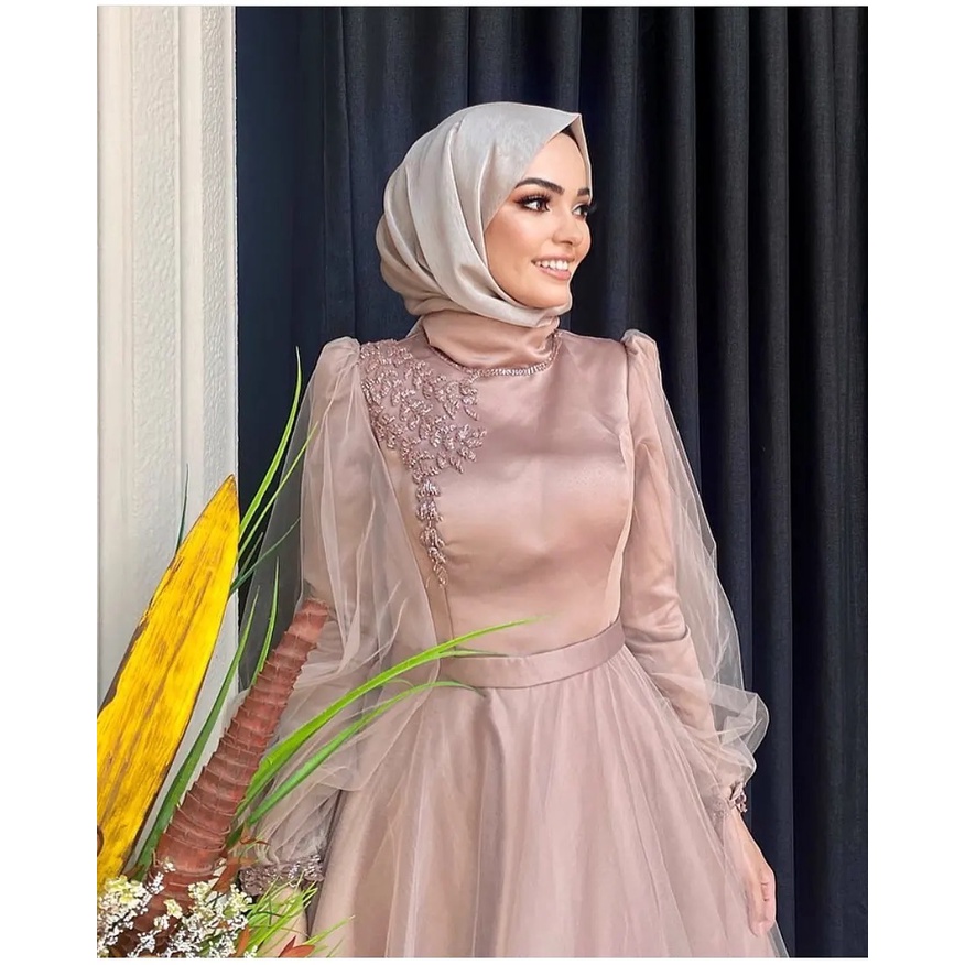 QUEEN EIJAZ GAUN tulle tutu / baju pesta / prewedding / wisuda / gamis kondangan / couple / tersedia ukuran kecil hingga jumbo