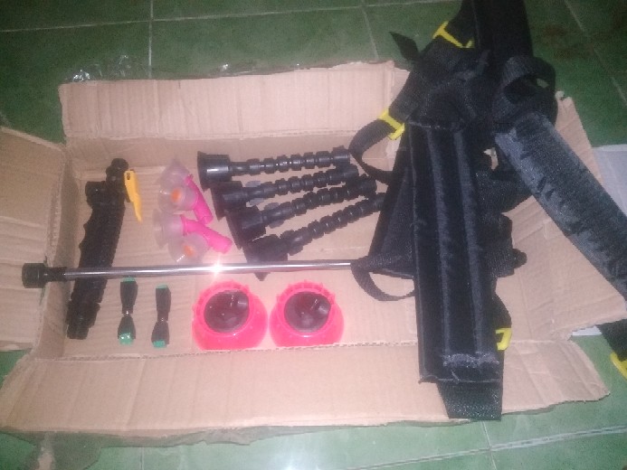 Handel On Off Stop Kran Panjang Pompa Semprot Hama Elektrik Aki 12v Cba