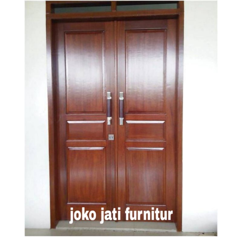 pintu kusen rumah jati/pintu kupu tarung