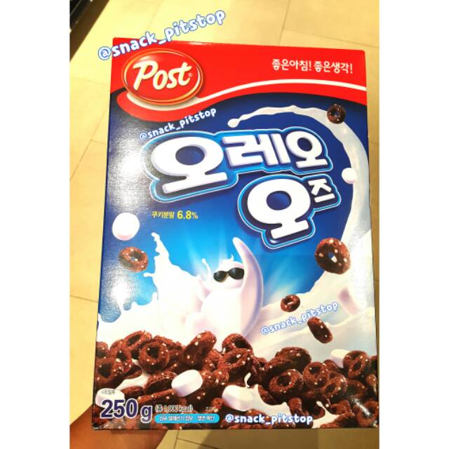 

Post Oreo O's Cereal - Sereal Sarapan Oreo O - 250 Gr - Korea Best Seller