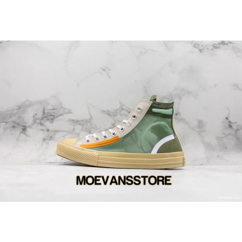 converse translucent green