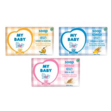 ^ KYRA ^ My Baby Sabun Mandi Bayi Batang Bar Soap New Fragance Lembut Di Kulit Teruji Klinis