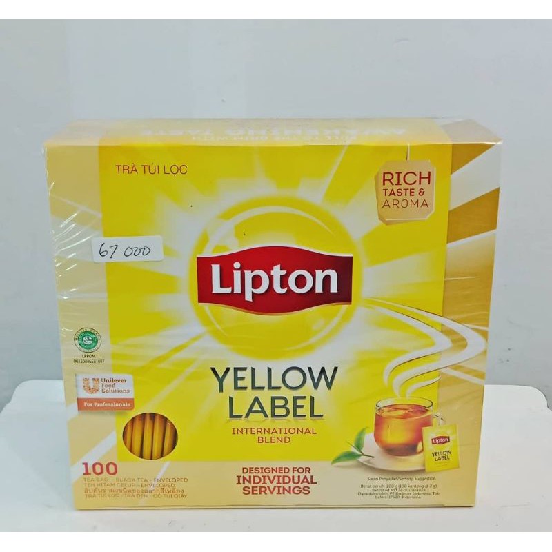 

Tea Lipton Black Tea celup