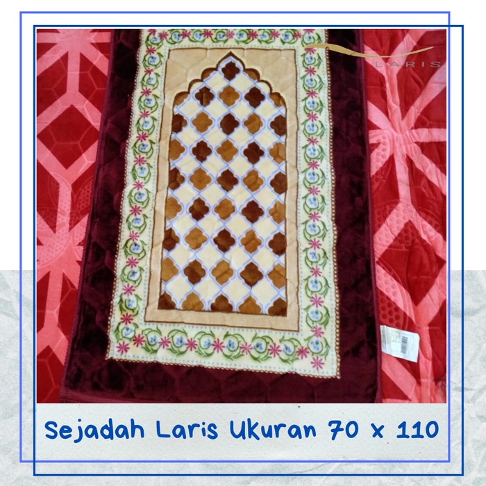 Sajadah Turki Busa Murah Lembut 70 x 110 Laris Sejadah