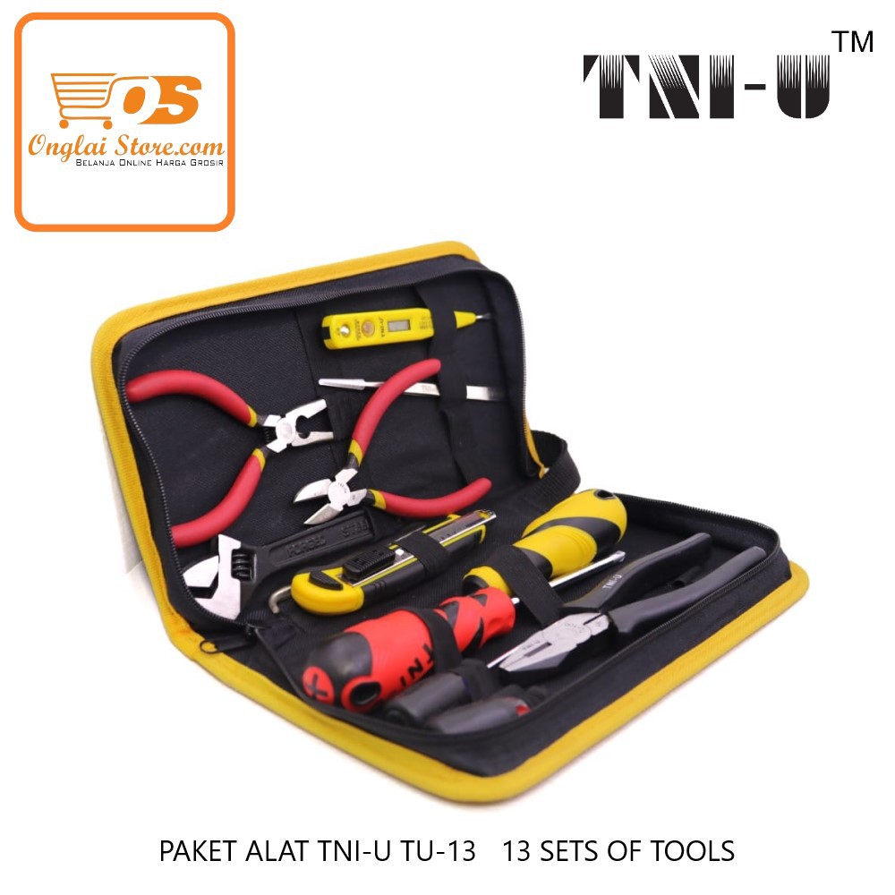 PAKET ALAT TNI-U TU-13   13 SETS OF TOOLS  (HARGA SPESIAL)