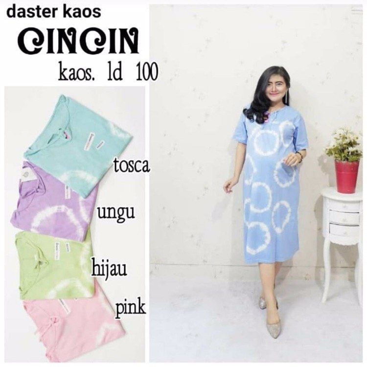 Daster Kaos Murah Motif Batik / Daster Batik Murah Pekalongan / Daster cincin