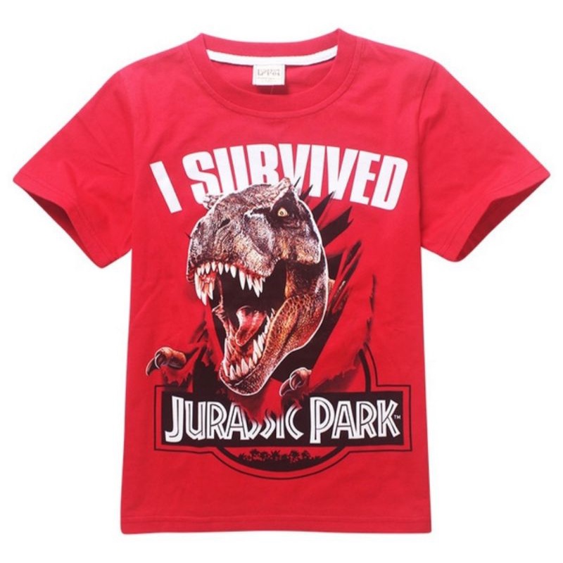 KAOS IMPOR ANAK ANAK/ATASAN ANAK ANAK MOTIF DINOSAURUS/CEWEK/COWOK