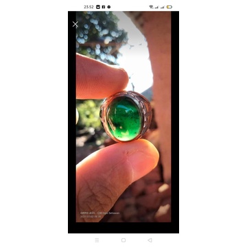 Natural ijo botol Garut