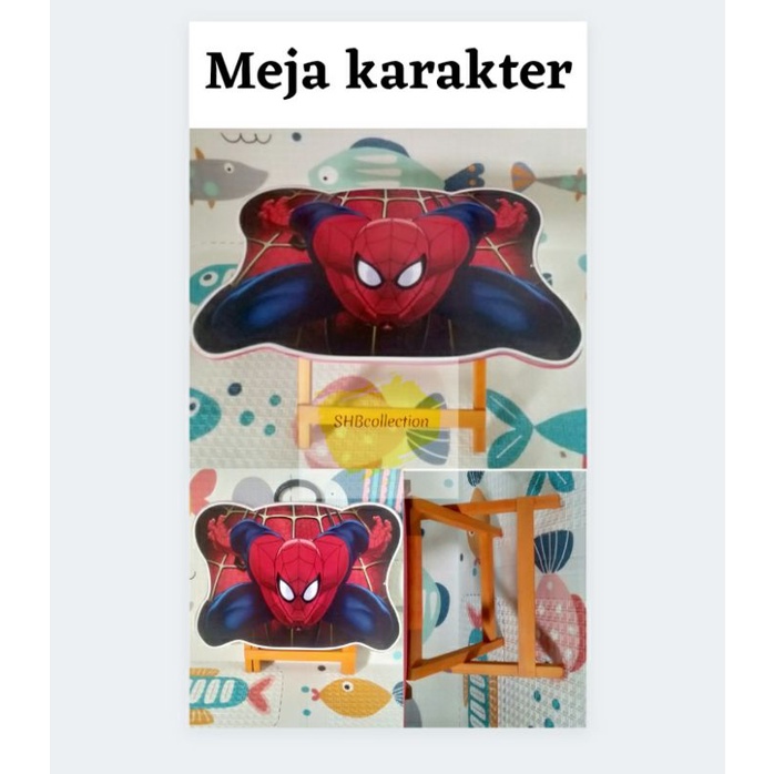 

meja belajar//meja lipat //meja karakter anak