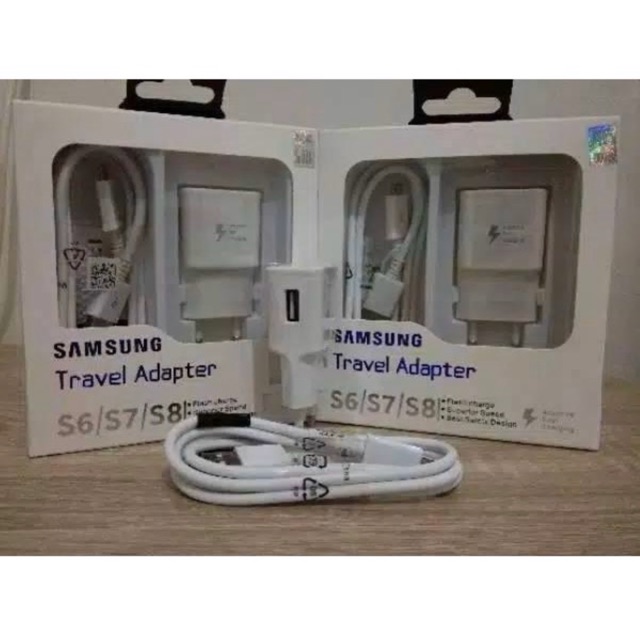 Kirim Hari ini ➘ TC TRAVEL CHARGER SAMSUNG S6/S7/NOTE 5 ORI 100% OEM + FAST CHARGING +2.0A ❅IAI♦