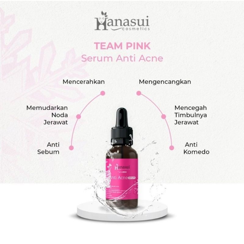 serum hanasui anti acne | serum hanasui pink | serum hanasui acne pink | serum hanasui