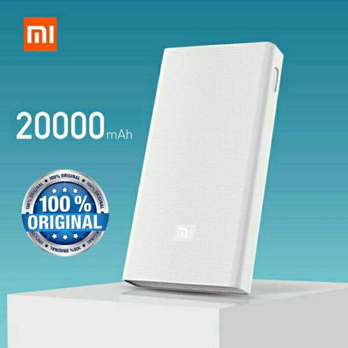 Powerbank Xiaomi 20000 mAh Original 100% Xiaomi Powerbank