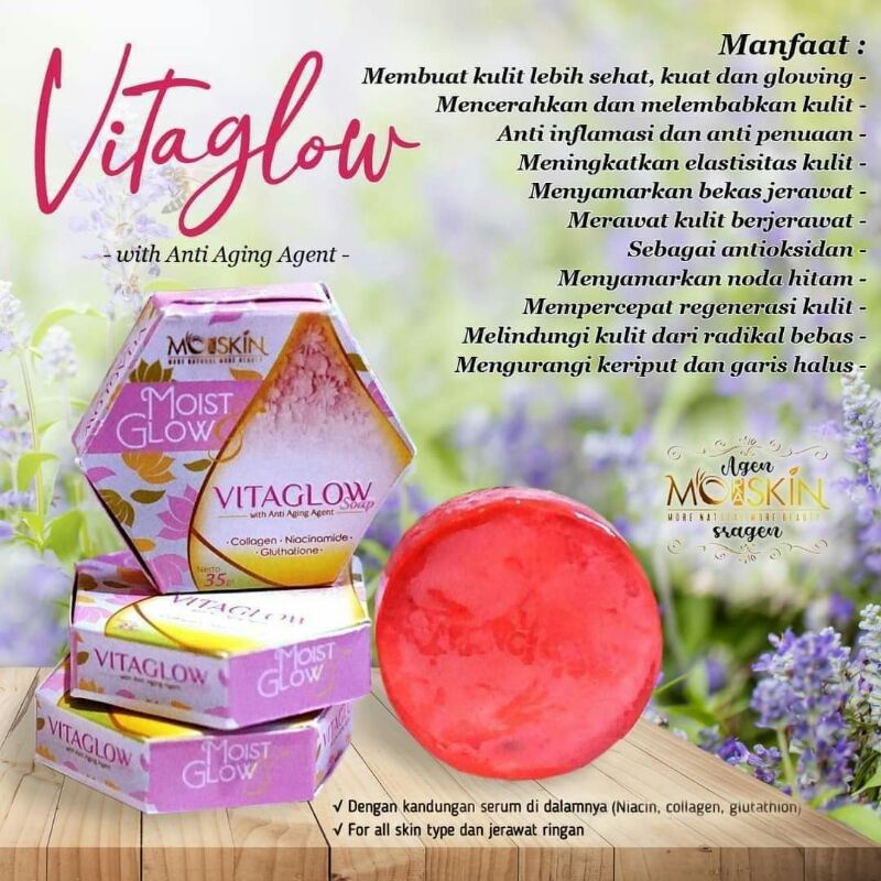 VITAGLOW Sabun Vita Serum Moraskin