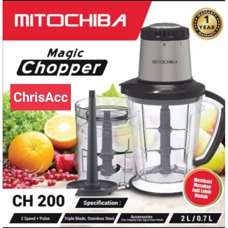 Mithochiba Food Chopper,Chooper Mithociba CH - 200