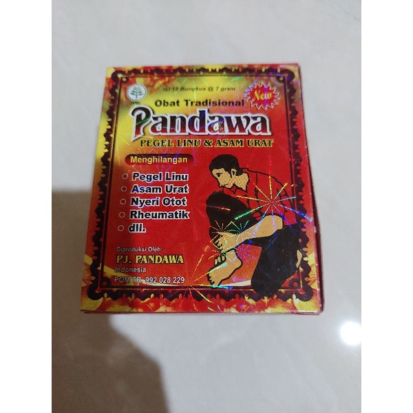 pandawa pegel linu asam urat nyeri otot rheumatik flu tulang