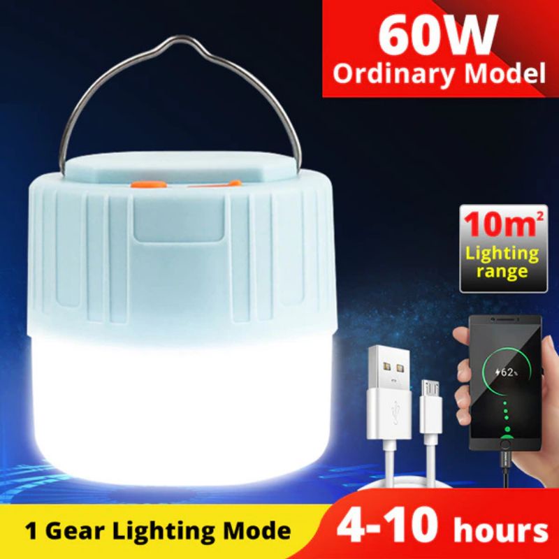 Lampu Tenda Lampu Camping Lampu Emergency Charger USB