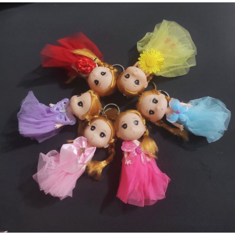 Gantungan kunci boneka Barbie lucu/ Gantungan kunci