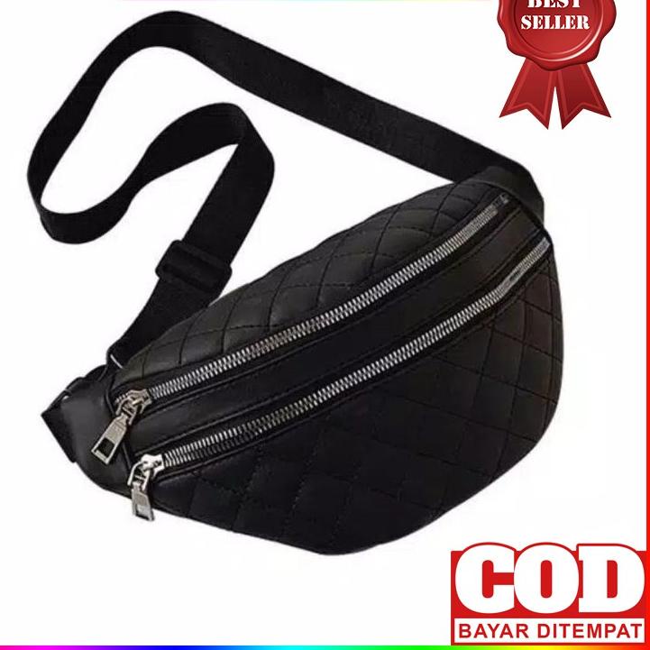 ❄ Waistbag Wanita NADIA PREMIUM Tas Selempang Slempang Dada Depan Pinggang Cewek Slingbag Perempuan 