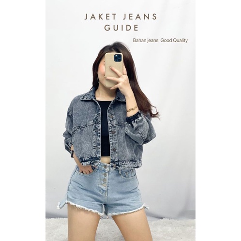 Jaket Jeans Guide Jaket Jeans Import Good Quality Women Jeans Jaket Fashion Import