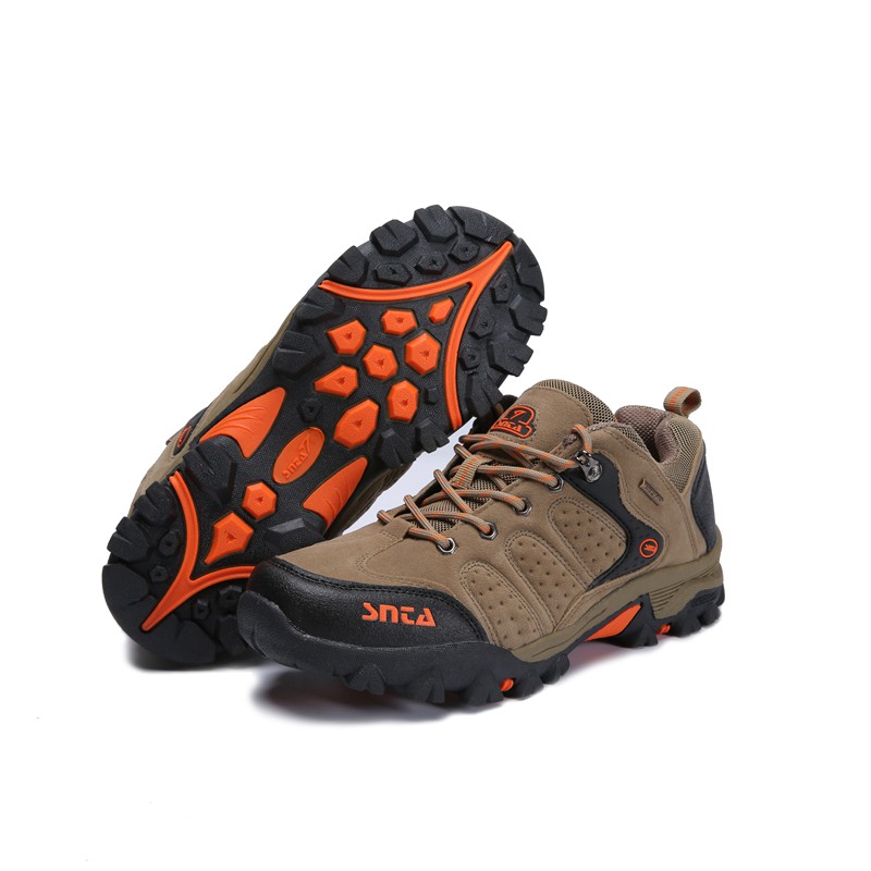 Hiking Shoes SNTA 432 Beige Sepatu Gunung Snta Pendek Original